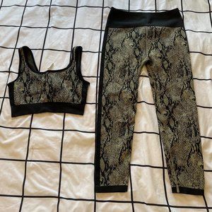 Fabletics Snake Skin Set